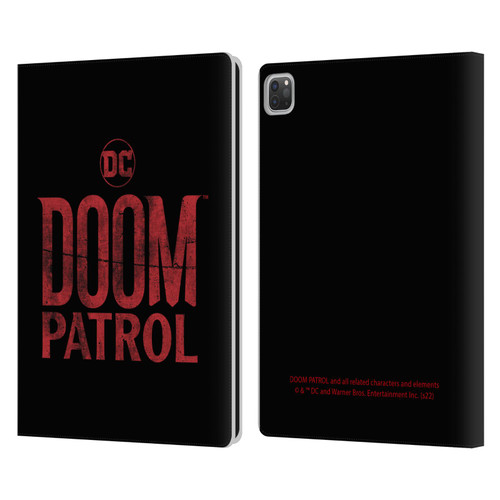 Doom Patrol Graphics Logo Leather Book Wallet Case Cover For Apple iPad Pro 13 M4 2024