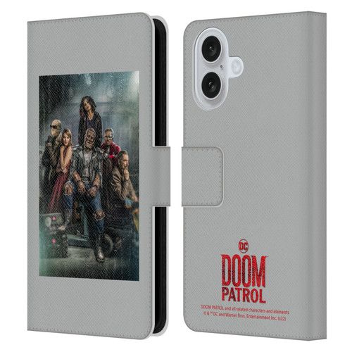 Doom Patrol Graphics Poster 1 Leather Book Wallet Case Cover For Apple iPhone 16