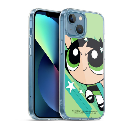 The Powerpuff Girls Graphics Buttercup Soft Gel Case for Apple iPhone 13 Mini & MagSafe