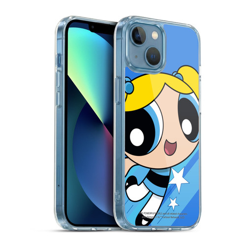 The Powerpuff Girls Graphics Bubbles Soft Gel Case for Apple iPhone 13 Mini & MagSafe