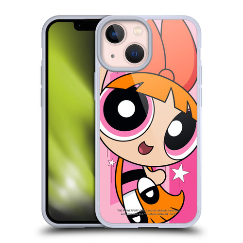 The Powerpuff Girls Graphics Blossom Soft Gel Case for Apple iPhone 13 Mini