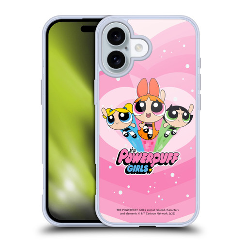 The Powerpuff Girls Graphics Group Soft Gel Case for Apple iPhone 16