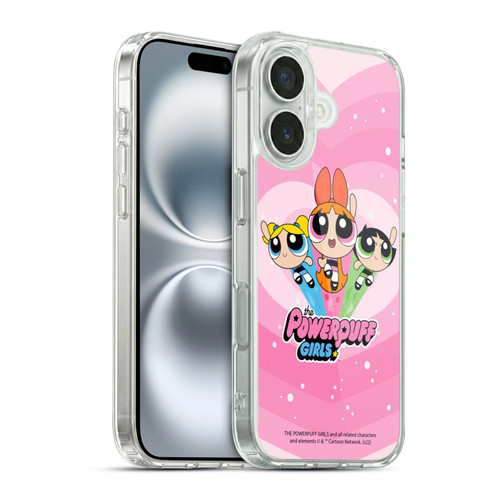 The Powerpuff Girls Graphics Group Soft Gel Case for Apple iPhone 16 & MagSafe