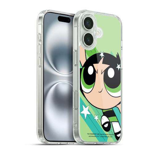 The Powerpuff Girls Graphics Buttercup Soft Gel Case for Apple iPhone 16 Plus & MagSafe