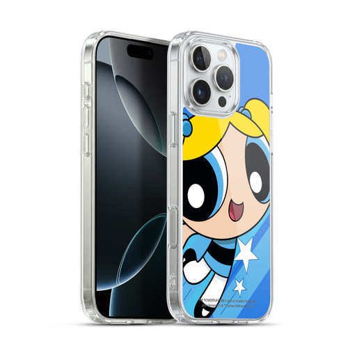 The Powerpuff Girls Graphics Bubbles Soft Gel Case for Apple iPhone 16 Pro Max & MagSafe