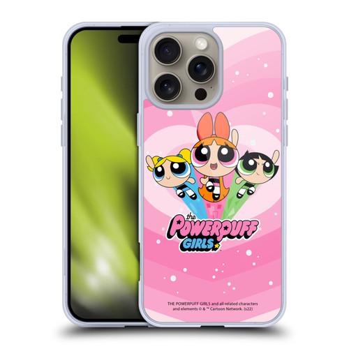 The Powerpuff Girls Graphics Group Soft Gel Case for Apple iPhone 16 Pro Max & MagSafe