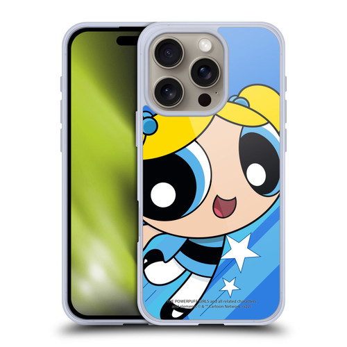 The Powerpuff Girls Graphics Bubbles Soft Gel Case for Apple iPhone 16 Pro & MagSafe