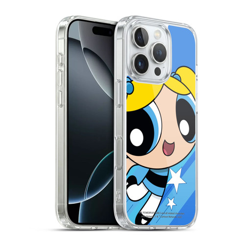 The Powerpuff Girls Graphics Bubbles Soft Gel Case for Apple iPhone 16 Pro & MagSafe
