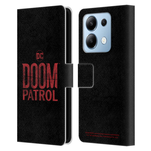 Doom Patrol Graphics Logo Leather Book Wallet Case Cover For Xiaomi Redmi Note 13/13 Pro 5G