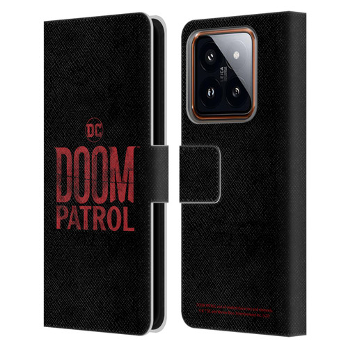 Doom Patrol Graphics Logo Leather Book Wallet Case Cover For Xiaomi 14
