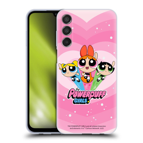 The Powerpuff Girls Graphics Group Soft Gel Case for Samsung Galaxy M15/F15 5G