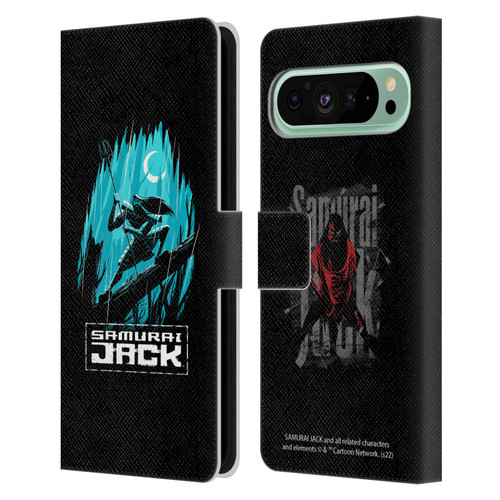 Samurai Jack Graphics Season 5 Poster Leather Book Wallet Case Cover For Google Pixel 9 Pro XL