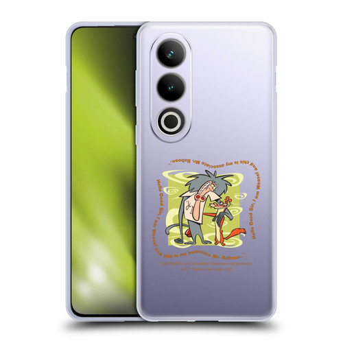 I Am Weasel. Graphics Hello Good Sir Soft Gel Case for OPPO OnePlus Ace 3V 5G