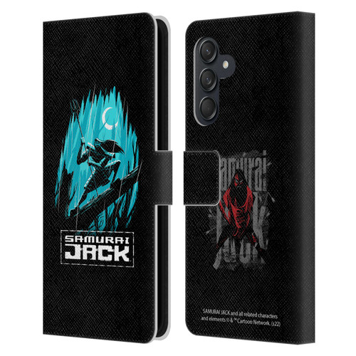Samurai Jack Graphics Season 5 Poster Leather Book Wallet Case Cover For Samsung Galaxy M55 5G