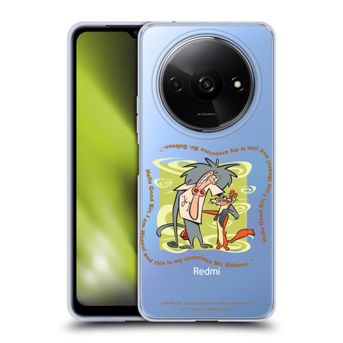 I Am Weasel. Graphics Hello Good Sir Soft Gel Case for Xiaomi Redmi A3