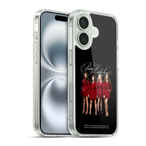 Pretty Little Liars Graphics Characters Soft Gel Case for Apple iPhone 16 & MagSafe