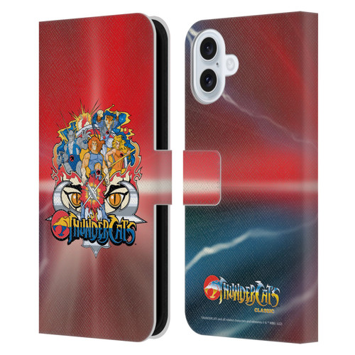 Thundercats Graphics Characters Leather Book Wallet Case Cover For Apple iPhone 16 Plus