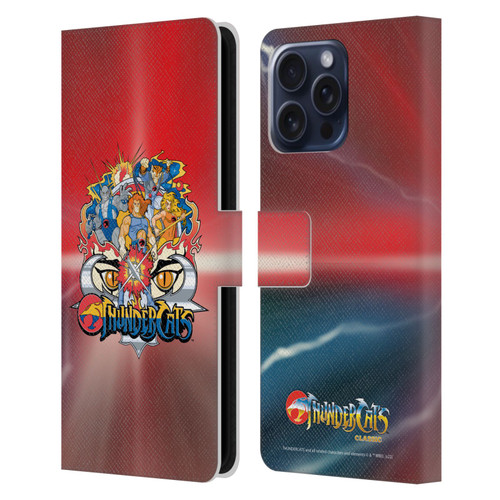 Thundercats Graphics Characters Leather Book Wallet Case Cover For Apple iPhone 16 Pro Max