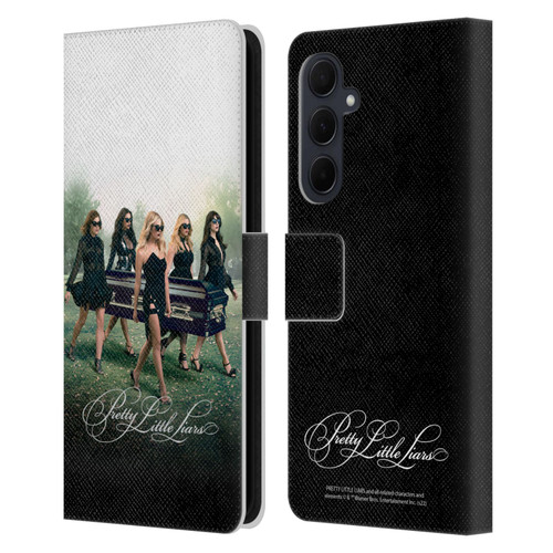 Pretty Little Liars Graphics Season 6 Poster Leather Book Wallet Case Cover For Samsung Galaxy A35 5G