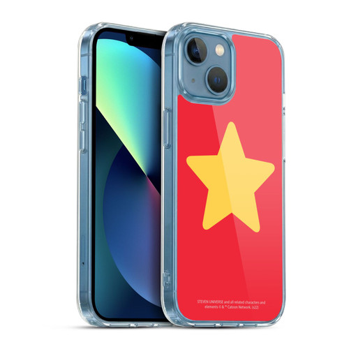 Steven Universe Graphics Logo Soft Gel Case for Apple iPhone 13 Mini & MagSafe