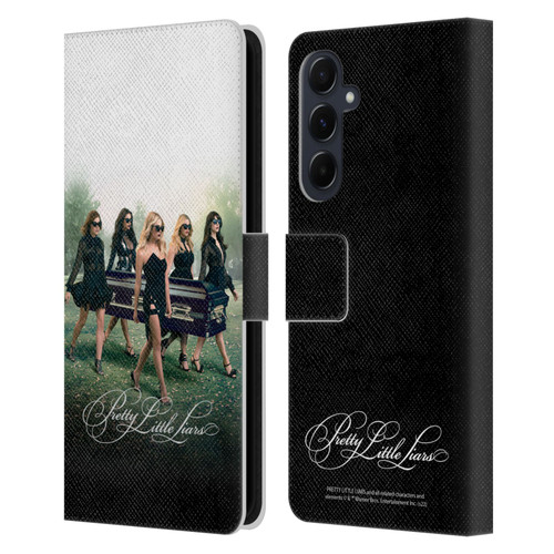 Pretty Little Liars Graphics Season 6 Poster Leather Book Wallet Case Cover For Samsung Galaxy A55 5G