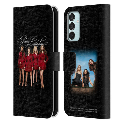Pretty Little Liars Graphics Characters Leather Book Wallet Case Cover For Samsung Galaxy M15/F15 5G