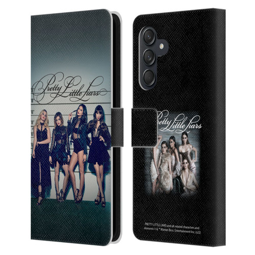 Pretty Little Liars Graphics Season 7 Poster Leather Book Wallet Case Cover For Samsung Galaxy M55 5G