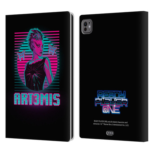 Ready Player One Graphics Character Art Leather Book Wallet Case Cover For Apple iPad Pro 11 M4 2024