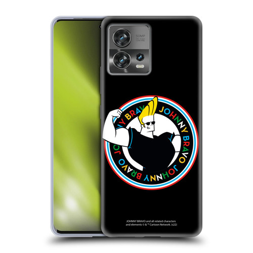 Johnny Bravo Graphics Logo Soft Gel Case for Motorola Moto Edge 30 Fusion