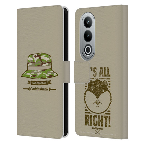 Caddyshack Graphics Carl Spackler Hat Leather Book Wallet Case Cover For OPPO OnePlus Ace 3V 5G