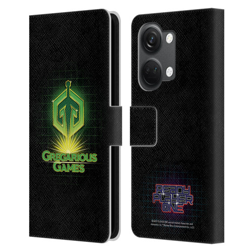 Ready Player One Graphics Logo Leather Book Wallet Case Cover For OnePlus Nord 3 5G