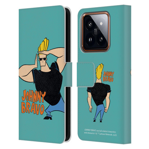 Johnny Bravo Graphics Character Leather Book Wallet Case Cover For Xiaomi 14
