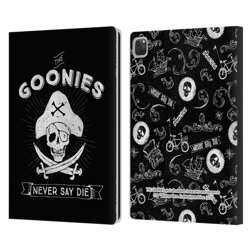 The Goonies Graphics Logo Leather Book Wallet Case Cover For Apple iPad Pro 13 M4 2024
