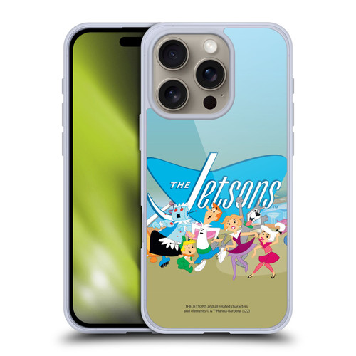 The Jetsons Graphics Group Soft Gel Case for Apple iPhone 16 Pro