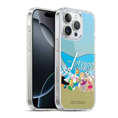 The Jetsons Graphics Group Soft Gel Case for Apple iPhone 16 Pro & MagSafe