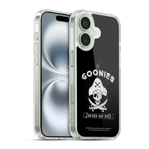 The Goonies Graphics Logo Soft Gel Case for Apple iPhone 16