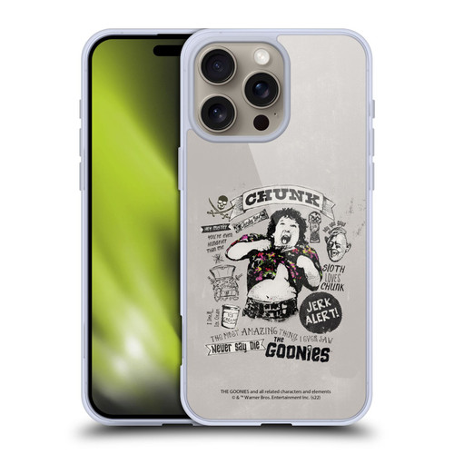 The Goonies Graphics Character Art Soft Gel Case for Apple iPhone 16 Pro Max