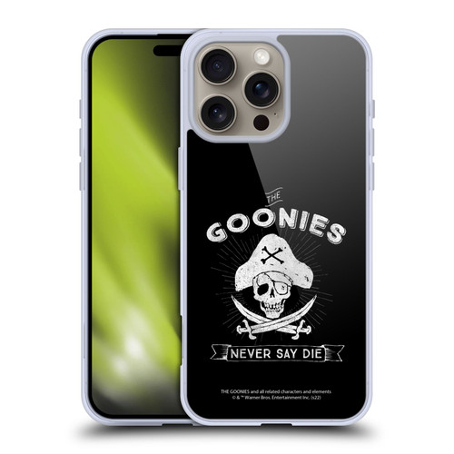 The Goonies Graphics Logo Soft Gel Case for Apple iPhone 16 Pro Max