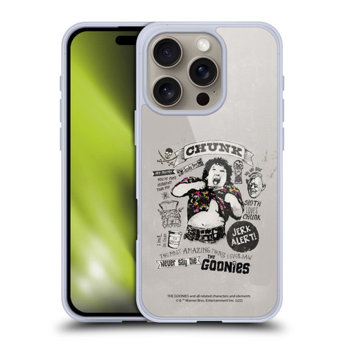 The Goonies Graphics Character Art Soft Gel Case for Apple iPhone 16 Pro