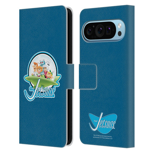 The Jetsons Graphics Logo Leather Book Wallet Case Cover For Google Pixel 9 / Pixel 9 Pro