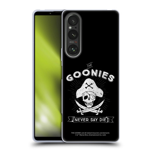 The Goonies Graphics Logo Soft Gel Case for Sony Xperia 1 V 5G