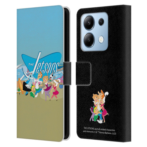 The Jetsons Graphics Group Leather Book Wallet Case Cover For Xiaomi Redmi Note 13/13 Pro 5G