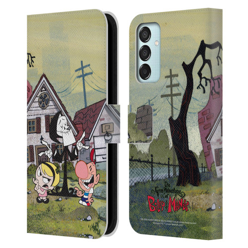 The Grim Adventures of Billy & Mandy Graphics Poster Leather Book Wallet Case Cover For Samsung Galaxy M15/F15 5G