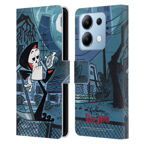 The Grim Adventures of Billy & Mandy Graphics Grim Leather Book Wallet Case Cover For Xiaomi Redmi Note 13/13 Pro 5G