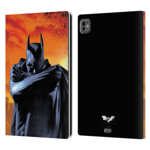 Batman Begins Graphics Character Leather Book Wallet Case Cover For Apple iPad Pro 11 M4 2024