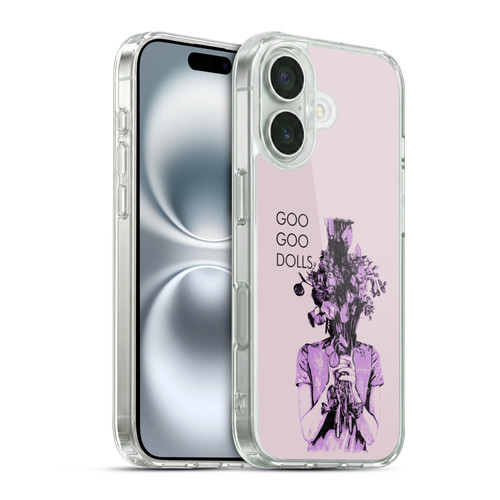 Goo Goo Dolls Graphics Chaos In Bloom Soft Gel Case for Apple iPhone 16 & MagSafe
