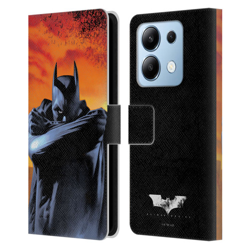 Batman Begins Graphics Character Leather Book Wallet Case Cover For Xiaomi Redmi Note 13/13 Pro 5G
