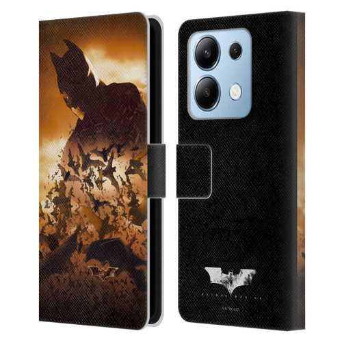 Batman Begins Graphics Poster Leather Book Wallet Case Cover For Xiaomi Redmi Note 13/13 Pro 5G