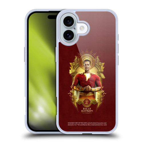 Shazam!: Fury Of The Gods Graphics Billy Soft Gel Case for Apple iPhone 16