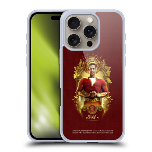 Shazam!: Fury Of The Gods Graphics Billy Soft Gel Case for Apple iPhone 16 Pro